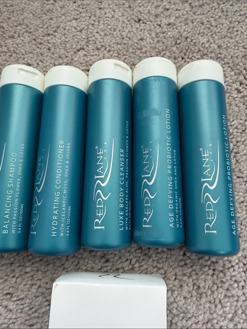 Sandals Beaches Red Lane Spa 6 piece set shampoo conditioner cleanser lotio - Picture 2 of 3
